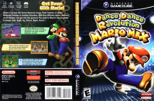 Dance Dance Revolution Mario Mix Cover - Click for full size image